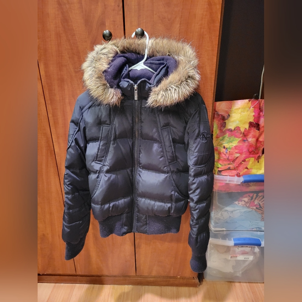 Nautica down coat women's large excellent condition